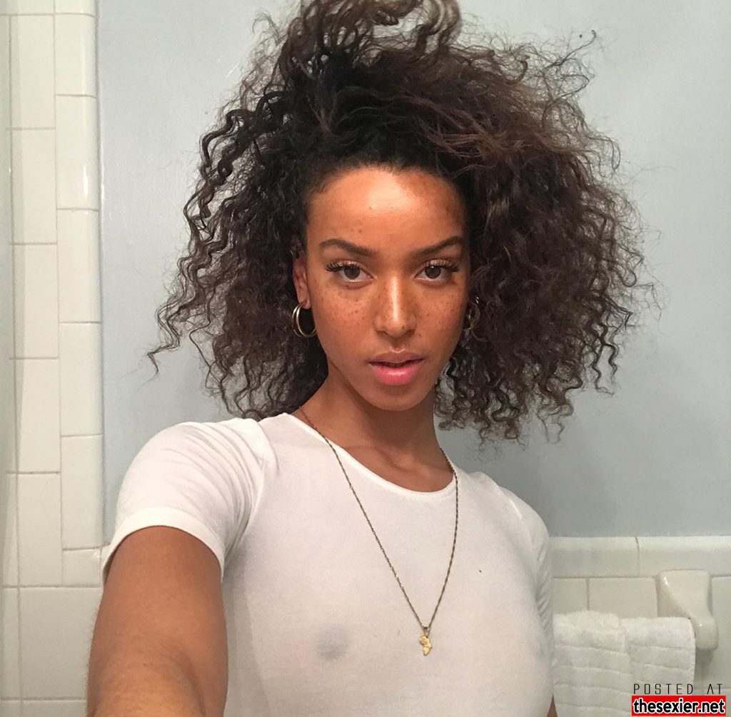 see through tight tops selfies